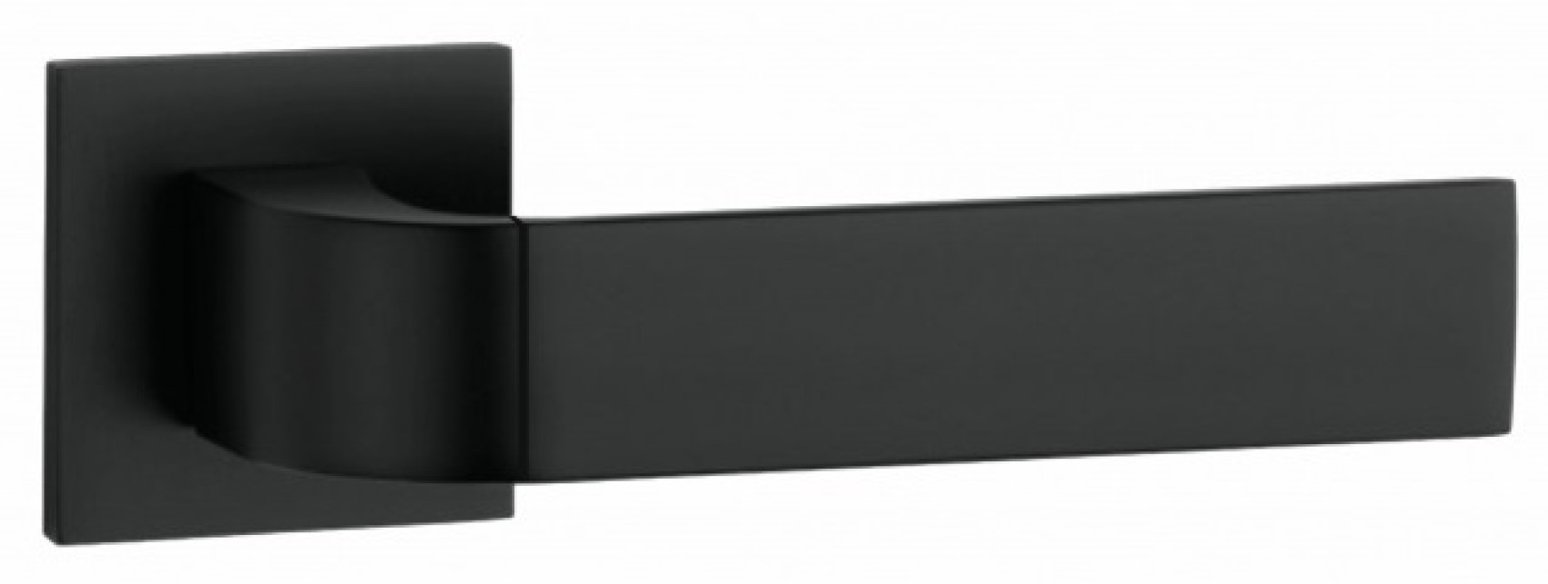 Ручка дверная KEDR R21-170 MBP (чёрный матовый)